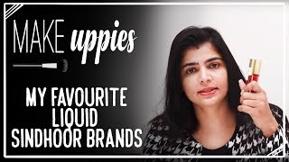 My favourite Liquid Sindhoor brands  Chinmayi Sripada [upl. by Erdnaek]