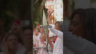 JO 2024  parade des athlètes sur les Champs Élysées  NO IMAGE SPOIL [upl. by Joktan]