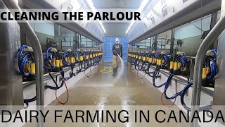 How to Keep a Milking Parlour Clean [upl. by Townie]