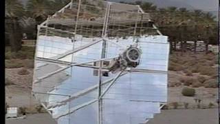 World Record Setting Solar Parabolic Dish Stirling System 1984 [upl. by Garrot680]