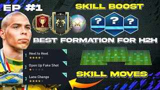 H2H SERIES EPISODE 1 BASIC OF H2H FIFA MOBILE  BEST FORMATION SKILL MOVE amp BOOST FIFA MOBILE 23 [upl. by Daile593]