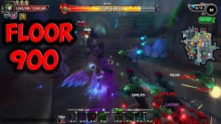 Dungeon Defenders 2  Onslaught  Floor 900  The Lost Temple [upl. by Korey]