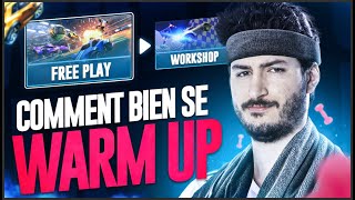 Comment BIEN se WARM UP et SAMELIORER sur ROCKET LEAGUE [upl. by Dranyl659]