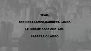 Rkomi ftMarracash  Milano Bachata Lyrics video with audio [upl. by Attegroeg611]