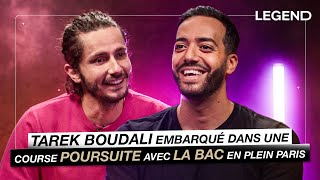 TAREK BOUDALI EMBARQUÉ DANS UNE COURSE POURSUITE AVEC LA BAC EN PLEIN PARIS [upl. by Laleb]