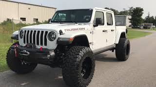 2020 Jeep Gladiator Rubicon Four Door Pickup Wrangler 4x4 Lifted [upl. by Ybab]