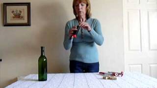 Whytes Home Wine  How to Cork Wine Bottles [upl. by Halika682]