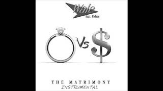 Wale ft Usher  The Matrimony Instrumental with Hook and Backing Vocals [upl. by Averyl]