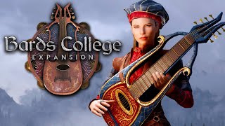 Become a Real Bard  Bards College Expansion  Skyrim Creations [upl. by Bullis]