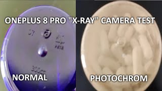 ONEPLUS 8 Pro XRay Filter Test Photochrom Mode  Plastic Objects and Clothes Tested [upl. by Loggia]