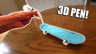 3D PEN MAKING A HANDBOARD [upl. by Elleirda534]