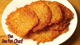 Quick Tips Parmesan Crisps  One Pot Chef [upl. by Thalassa]