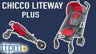 Liteway Plus Stroller Review and Instructions from Chicco [upl. by Anitnoc]