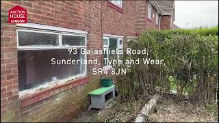 Galashiels Road Sunderland Tyne and Wear – 21st May Auction [upl. by Senga]