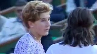 Monica Seles vs Conchita Martinez 1991 Roland Garros QF Highlights [upl. by Corrine]