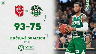 Résumé 💚  CHALONSAONE vs ADA Blois  Betclic Elite [upl. by Alym963]