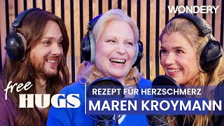 Rezept für Herzschmerz  mit Maren Kroymann  FREE HUGS  Mit Riccardo amp Anke  Podcast [upl. by Nittirb]