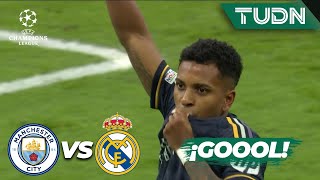 ¿Quién más GOOOL de Rodrygo  Man City 01 Real Madrid  UEFA Champions League 202324  4tos TUDN [upl. by Susejedesoj717]