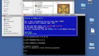 Running DOS Programs on Mac With DOSBox Macintosh OS X [upl. by Michael929]