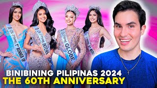 Binibining Pilipinas 2024 FULL REVIEW of the Final Coronation Night 🩷 [upl. by Airdna710]