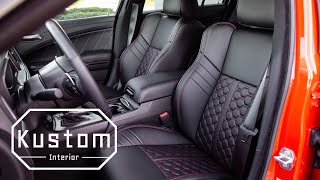 2023 Dodge Charger Kustom Interior Seat Covers Installation [upl. by Saucy]