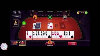 play online rummy for real cash game ₹8 rummygame playrummy pointrummy onlinerummy indianrummy [upl. by Oirogerg]