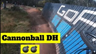 Practice Lap down Cannonball DH track Thredbo 2024 [upl. by Tahp]