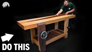 Split Top Roubo Workbench The Woodworker’s ULTIMATE Project [upl. by Erialb]