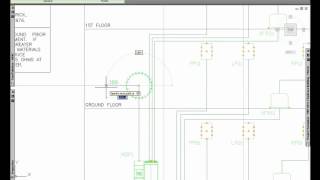 AutoCAD MEP Dynamic input for dimensions [upl. by Cagle]