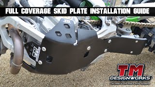 How to Install  Feature amp Benefit TM Designworks 2024 Kawasaki Full Coverage Skid Plate [upl. by Ellsworth458]