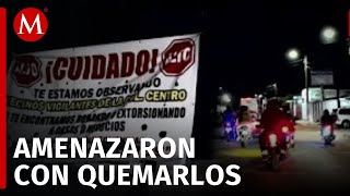 Pobladores de Veracruz amenazan a criminales con lincharlos [upl. by Aarika390]