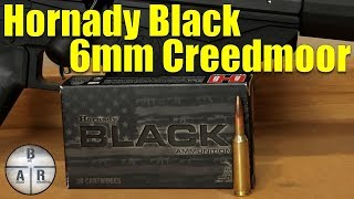 Hornady Black  6 mm Creedmoor 105 gr BTHP review [upl. by Annaitsirhc]