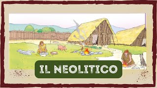 IL NEOLITICO videolezione di storia con mappa riassuntiva  classeterza  neolithic [upl. by Ettenyar]