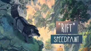 Rift  SPEEDPAINT  Photoshop CC [upl. by Pressman]