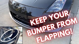 KBD NISMO BUMPER  AMAZON SPLASH GUARD REVIEW 350Z NISMO V2 [upl. by Arat]