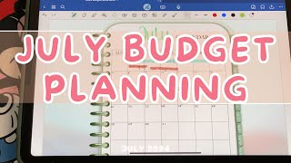 July Budget Planning For A 31 Year Old Working Full Time [upl. by Marelda]