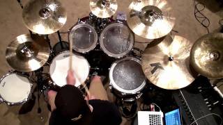 Mighty To Save  Hillsong United Drum Cover HD [upl. by Farly844]