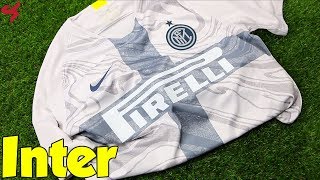 Nike Inter Milan 201819 Third Soccer Jersey Unboxing  Review [upl. by Euginimod211]