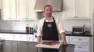 How to grill a Flank Steak The quotOriginalquot London Broil with Bakar Meats [upl. by Sisile]