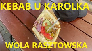 KOZACKI KEBAB Z KARKĂ“WKÄ„ W MIODZIE OD SZYBKIEGO  U KAROLKA  WOLA RASZTOWSKA [upl. by Adnamal205]