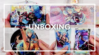 Huge Enstars haul  unboxing  Wataru edition [upl. by Regdor]