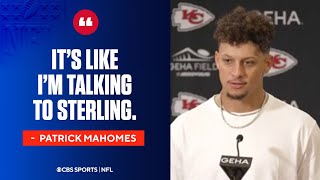 Patrick Mahomes makes fun of Travis Kelce for not listening on a play call [upl. by Enyad498]