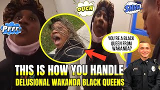 Young Black QUEEN Caught Shoplifting Says She Cant Be Arrested Is Because Shes quotA Black Queenquot [upl. by Rico]