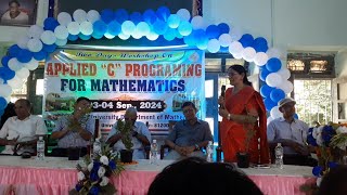 MATHEMATICS DEPARTMENT C PROGRAMING TMBU BHAGALPUR [upl. by Ailuy]