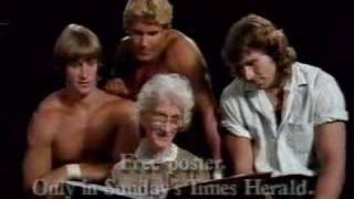 Von Erichs  Dallas Times Herald Poster Commercial [upl. by Merriam]