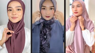 TUTORIAL TUDUNG BAWAL – 5 CARA PAKAI TUDUNG BAWAL SIMPLE DAN CANTIK TERKINI 2022 [upl. by Airdnaxila]