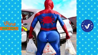 Best FUNNY Videos 2022 ● TOP People doing funny stupid things Part 33 [upl. by Amund]