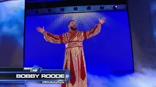 Bobby Roode Entrance after wrestlemania 34 WWE SmackDown April 10 2018 HD [upl. by Luaped811]