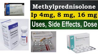 Methylprednisolone ip 4 mg 8 mg 16 mg tablet  Medrol tablet  Medrol 4 mg tablet uses in hindi [upl. by Sezen250]