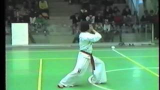 M° Yoshinao Nanbu  Shodan cantato  1985 Ravenna [upl. by Nosiaj]